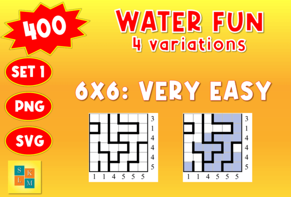Aquarium Logic Puzzle: Graphics for KDP Interiors