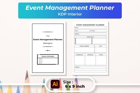 Event Management Planner – KDP Interior Graphics