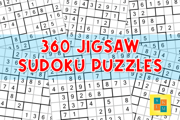 Jigsaw Sudoku Graphics for Kdp Interiors