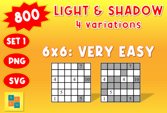 Light and Shadow Logic Puzzle