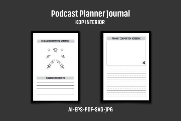 Primary Composition Notebook Story – KDP Graphics & Interiors