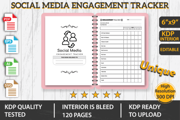 Social Media Engagement Tracker KDP